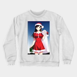 Santa Girl Crewneck Sweatshirt